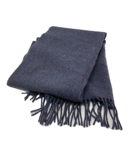 Acne studios（アクネ ストゥディオス）ACNE STUDIOS (アクネ ストゥディオス) フリンジウールスカーフ - ナロー グレー サイズ:200×45㎝の古着・服飾アイテム