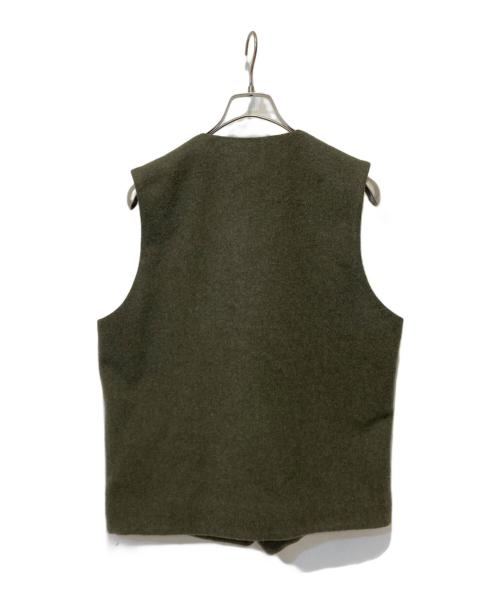 confect（コンフェクト）CONFECT (コンフェクト) ウールベスト オリーブ サイズ:3の古着・服飾アイテム