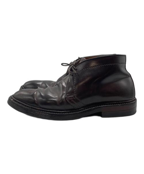 Alden（オールデン）ALDEN (オールデン) CHUKKA BOOTS CORDOVAN ブラウン サイズ:7Eの古着・服飾アイテム