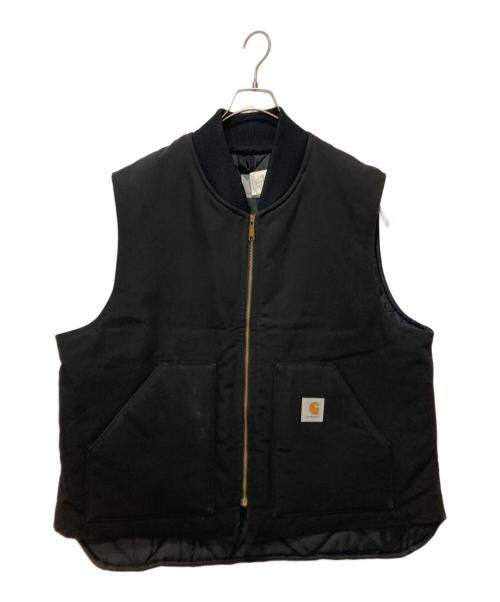 CarHartt（カーハート）CarHartt (カーハート) 90's ダックベスト ブラック サイズ:XLの古着・服飾アイテム