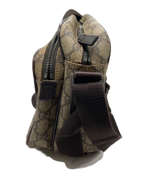 GUCCI（グッチ）GUCCI (グッチ) PVCショルダーバッグ ベージュの古着・服飾アイテム