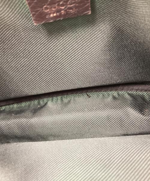 GUCCI（グッチ）GUCCI (グッチ) PVCショルダーバッグ ベージュの古着・服飾アイテム