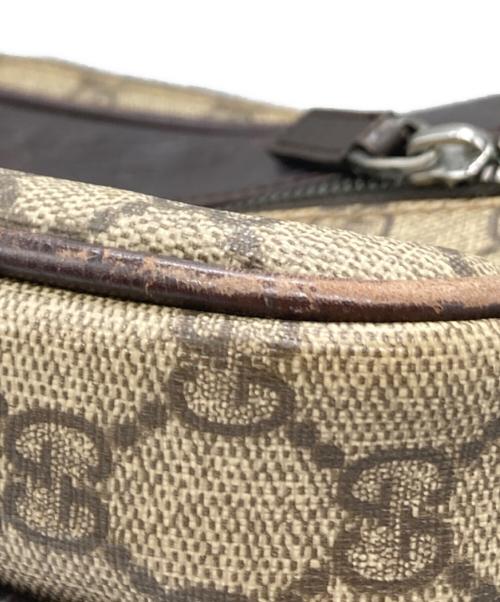 GUCCI（グッチ）GUCCI (グッチ) PVCショルダーバッグ ベージュの古着・服飾アイテム