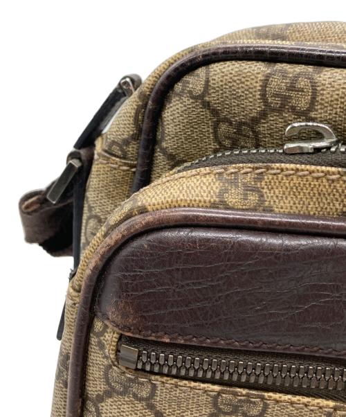 GUCCI（グッチ）GUCCI (グッチ) PVCショルダーバッグ ベージュの古着・服飾アイテム