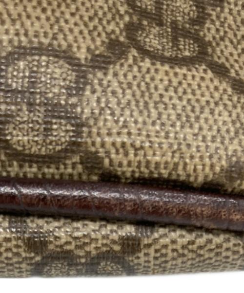 GUCCI（グッチ）GUCCI (グッチ) PVCショルダーバッグ ベージュの古着・服飾アイテム