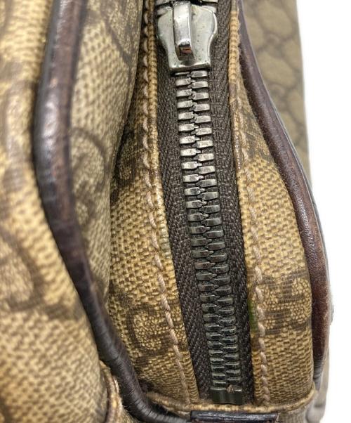 GUCCI（グッチ）GUCCI (グッチ) PVCショルダーバッグ ベージュの古着・服飾アイテム