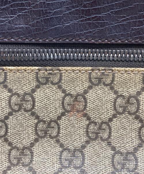 GUCCI（グッチ）GUCCI (グッチ) PVCショルダーバッグ ベージュの古着・服飾アイテム