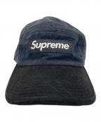 SUPREMEシュプリーム）の古着「キャップ」｜ブラック×ネイビー