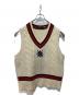 POLO RALPH LAUREN（ポロ・ラルフローレン）の古着「ウールブレンドクリケットセーターベスト」｜ホワイト