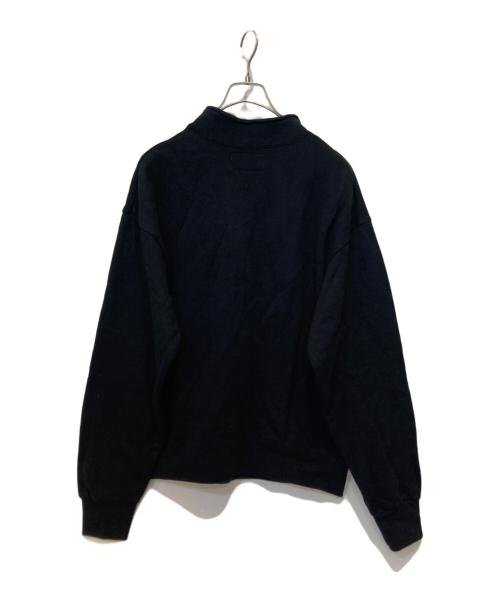 SEDAN ALL-PURPOSE（セダンオールパーパス）SEDAN ALL-PURPOSE (セダンオールパーパス) ジップアップスウェット ブラック サイズ:Lの古着・服飾アイテム