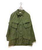 US ARMYユーエスアーミー）の古着「ジャングルファティーグ ジャケット」｜グリーン
