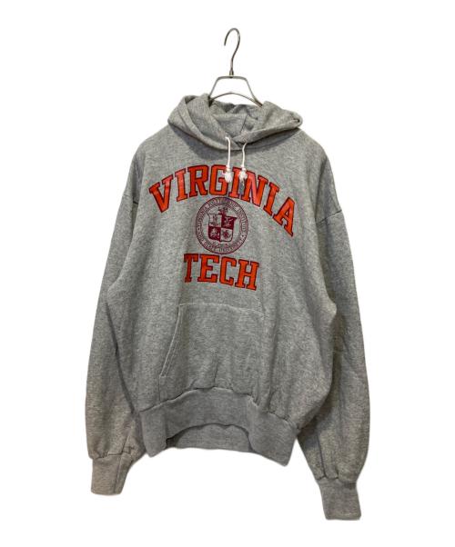 Champion（チャンピオン）Champion (チャンピオン) プリントパーカー グレー サイズ:XLの古着・服飾アイテム