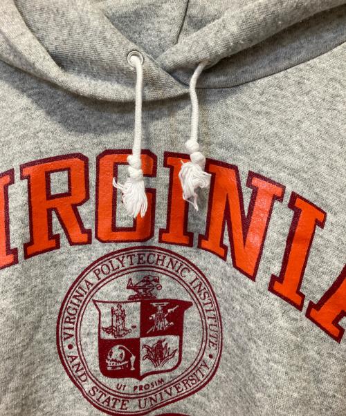 Champion（チャンピオン）Champion (チャンピオン) プリントパーカー グレー サイズ:XLの古着・服飾アイテム