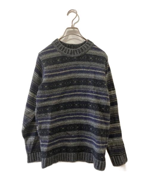 INVERALLAN（インバーアラン）INVERALLAN (インバーアラン) 厚手ニット グレー サイズ:36の古着・服飾アイテム