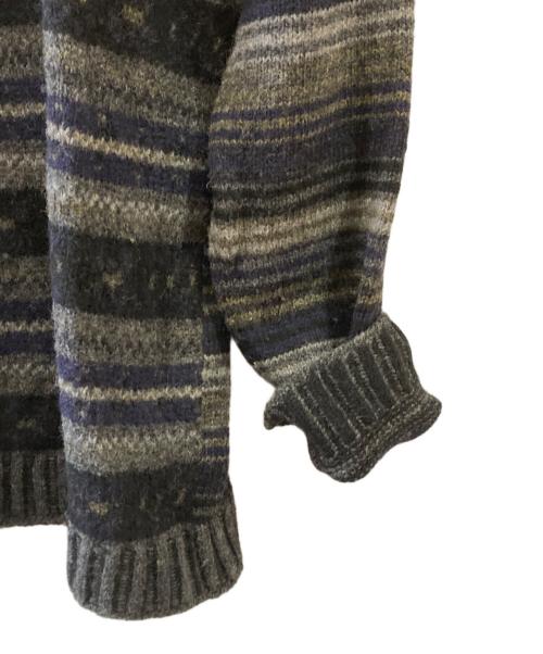 INVERALLAN（インバーアラン）INVERALLAN (インバーアラン) 厚手ニット グレー サイズ:36の古着・服飾アイテム