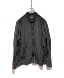 DIESEL（ディーゼル）の古着「ジップアップジャケット」｜ブラック