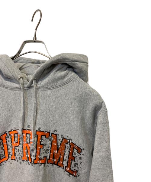 SUPREME（シュプリーム）Supreme (シュプリーム) Water Arc Hooded Sweatshirt グレー サイズ:Mの古着・服飾アイテム