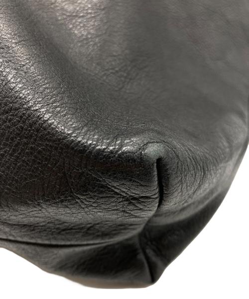 RICK OWENS（リックオウエンス）RICK OWENS (リックオウエンス) レザーショルダーバッグ ブラックの古着・服飾アイテム