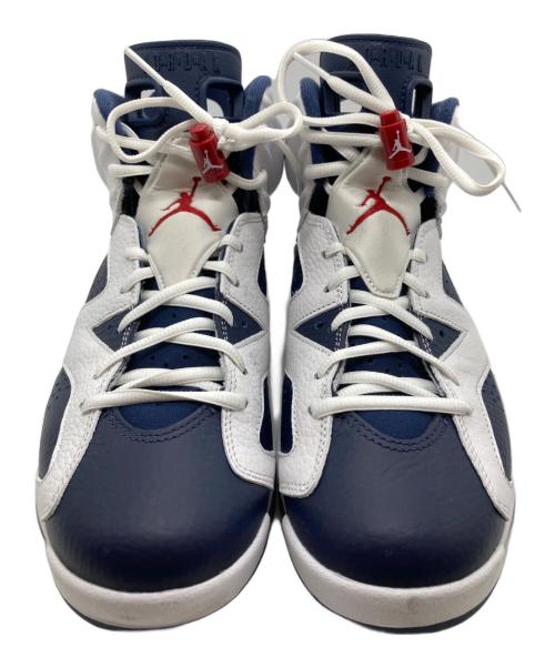 NIKE（ナイキ）NIKE (ナイキ) ハイカットスニーカー ネイビー×ホワイト サイズ:26.5の古着・服飾アイテム