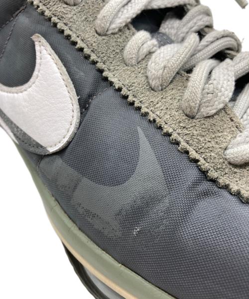NIKE（ナイキ）NIKE (ナイキ) sacai (サカイ) ZOOM CORTEZ GRAY グレー サイズ:28の古着・服飾アイテム