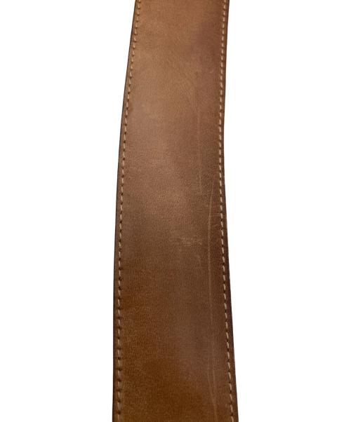 GUCCI（グッチ）GUCCI (グッチ) GGロゴ型押しベルト ブラック サイズ:70/28の古着・服飾アイテム