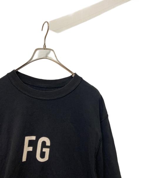 Fear Of God（フィア・オブ・ゴッド）FEAR OF GOD (フィア・オブ・ゴッド) 19SS SIXTH COLLECTION ロゴプリントカットソー ブラック サイズ:Mの古着・服飾アイテム