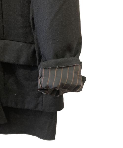 SueUNDERCOVER（スーアンダーカバー）SueUNDERCOVER (スーアンダーカバー) 裾レイヤード3Bジャケット ブラック サイズ:2の古着・服飾アイテム