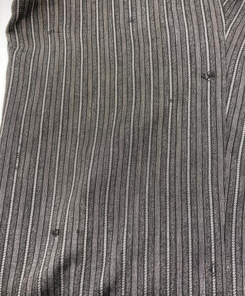 Used/Vintage（ユーズド ヴィンテージ）Used/Vintage (ユーズド ヴィンテージ) ヴィンテージストライプパンツ ブラック サイズ:不明の古着・服飾アイテム