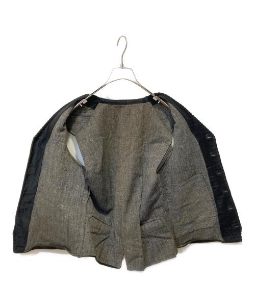 USED（ユーズド）USED (ユーズド) コーデュロイ ハンティングベスト ブラウン サイズ:不明の古着・服飾アイテム