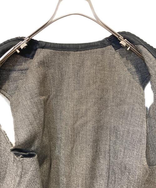 USED（ユーズド）USED (ユーズド) コーデュロイ ハンティングベスト ブラウン サイズ:不明の古着・服飾アイテム