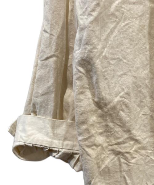 VINTAGE（ヴィンテージ）VINTAGE (ヴィンテージ) グランパシャツ ホワイト サイズ:表記無しの古着・服飾アイテム