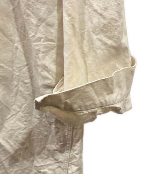 VINTAGE（ヴィンテージ）VINTAGE (ヴィンテージ) グランパシャツ ホワイト サイズ:表記無しの古着・服飾アイテム