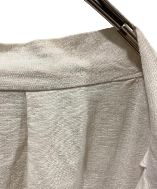 VINTAGE（ヴィンテージ）VINTAGE (ヴィンテージ) グランパシャツ ホワイト サイズ:表記無しの古着・服飾アイテム