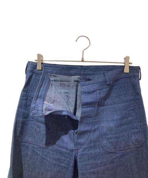 U'S NAVY（アメリカ海軍）U'S NAVY (ユーエスネイビー) フレアセーラーパンツ インディゴ サイズ:32の古着・服飾アイテム