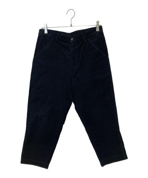 BLACK COMME des GARCONS（ブラックコムデギャルソン）BLACK COMME des GARCONS (ブラックコムデギャルソン) コーデュロイパンツ ブラック サイズ:Ｍの古着・服飾アイテム