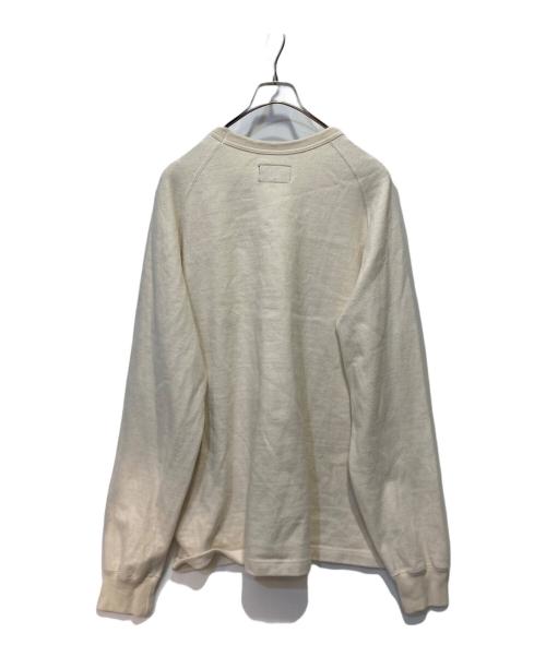 THE NORTHFACE PURPLELABEL（ザ・ノースフェイス パープルレーベル）THE NORTHFACE PURPLELABEL (ザ・ノースフェイス パープルレーベル) Field Long Sleeve Graphic Tee ベージュ サイズ:Mの古着・服飾アイテム