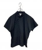 COMME des GARCONSコムデギャルソン）の古着「チャイナシャツ」｜ブラック