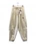 AMKBERGLEAM（ー）の古着「スウェットパンツ」｜アイボリー