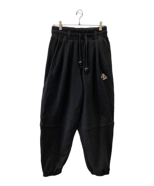 AMBERGLEAM（アンバーグリーム）AMBERGLEAM (アンバーグリーム) スウェットパンツ ブラック サイズ:BIGの古着・服飾アイテム