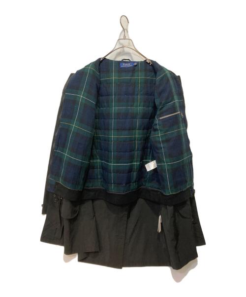 POLO RALPH LAUREN（ポロ・ラルフローレン）POLO RALPH LAUREN (ポロ・ラルフローレン) ライナー付ステンカラーコート ブラック サイズ:Mの古着・服飾アイテム