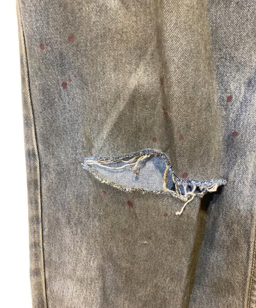 andrea yaaqov（ー）andrea yaaqov (ー) ダメージ加工デニムパンツ ブルー サイズ:Sの古着・服飾アイテム