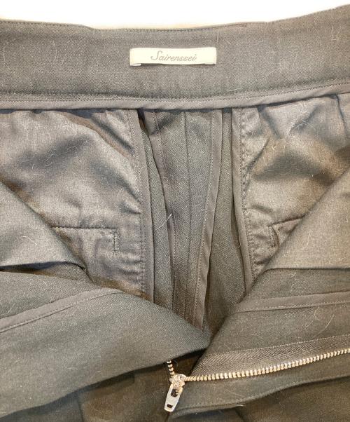 sairenssei（サイレンセイ）sairenssei (ー) ワイドチノパン ブラック サイズ:Mの古着・服飾アイテム