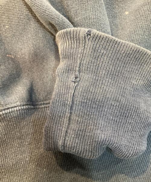 Champion REVERSE WEAVE（チャンピオン リバース ウィーブ）Champion REVERSE WEAVE (チャンピオン リバース ウィーブ) ロゴ刺繍パーカー ネイビー サイズ:XLの古着・服飾アイテム