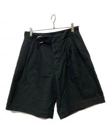 HERILL（ヘリル）の古着「Cotton Twill Ring Shorts」｜ブラック