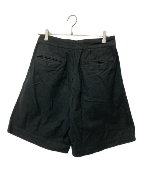 HERILL（ヘリル）HERILL (ヘリル) Cotton Twill Ring Shorts ブラック サイズ:2の古着・服飾アイテム
