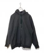 BATONERバトナ―）の古着「24AW JUMBERCA URAKE ZIP UP PARKA」｜ブラック
