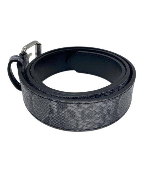SUPREME（シュプリーム）Supreme (シュプリーム) NIKE (ナイキ) Snakeskin Belt グレー サイズ:SMの古着・服飾アイテム