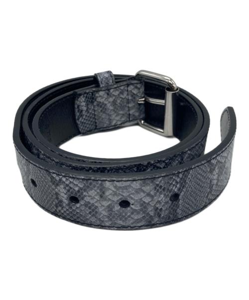 SUPREME（シュプリーム）Supreme (シュプリーム) NIKE (ナイキ) Snakeskin Belt グレー サイズ:SMの古着・服飾アイテム