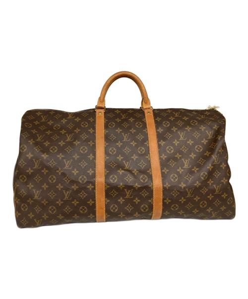 LOUIS VUITTON（ルイ ヴィトン）LOUIS VUITTON (ルイ ヴィトン) トラベルバッグ ブラウンの古着・服飾アイテム