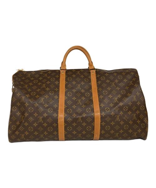 LOUIS VUITTON（ルイ ヴィトン）LOUIS VUITTON (ルイ ヴィトン) トラベルバッグ ブラウンの古着・服飾アイテム